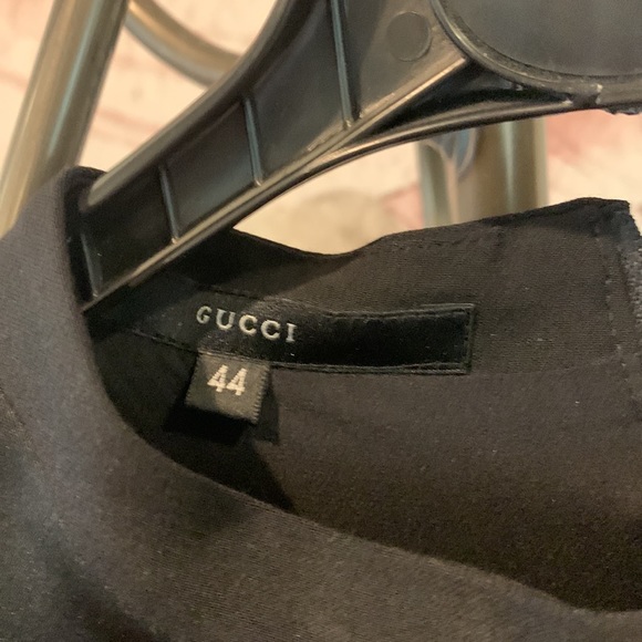 Gucci Wool/Silk lined Belted Top - Picture 5 of 7